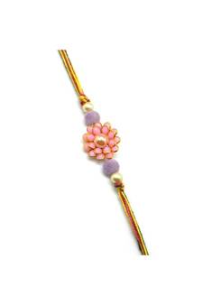 Multicolor Jewellery Designer Fancy Stylish Beautiful Rakhi For Brother