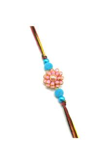 Multicolor Jewellery Designer Fancy Stylish Beautiful Rakhi For Brother