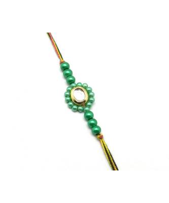 Multicolor Jewellery Designer Fancy Stylish Beautiful Rakhi For Brother 1