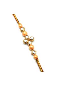 Multicolor Jewellery Designer Fancy Stylish Beautiful Rakhi For Brother