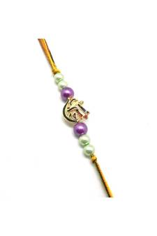 Multicolor Jewellery Designer Fancy Stylish Beautiful Rakhi For Brother