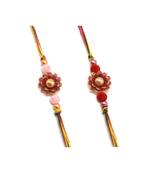Multicolor Jewellery Designer Fancy Stylish Beautiful Combo (Set Of 2) Rakhi For Brother