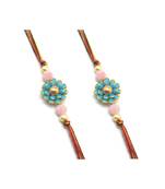 Multicolor Jewellery Designer Fancy Stylish Beautiful Combo (Set Of 2) Rakhi For Brother