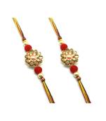 Multicolor Jewellery Designer Fancy Stylish Beautiful Combo (Set Of 2) Rakhi For Brother