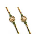 Multicolor Jewellery Designer Fancy Stylish Beautiful Combo (Set Of 2) Rakhi For Brother
