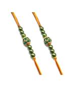 Multicolor Jewellery Designer Fancy Stylish Beautiful Combo (Set Of 2) Rakhi For Brother