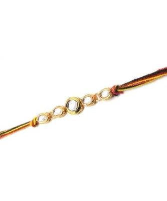 Multicolor Jewellery Designer Fancy Stylish Beautiful Rakhi For Brother 2