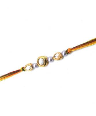 Multicolor Jewellery Designer Fancy Stylish Beautiful Rakhi For Brother 2