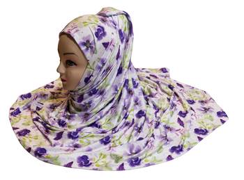 Justkartit Women'S Daily Wear Jersey Stretchable Material Hijab Scarf Dupatta 4