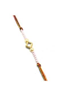 Multicolor Jewellery Designer Fancy Stylish Beautiful Rakhi For Brother