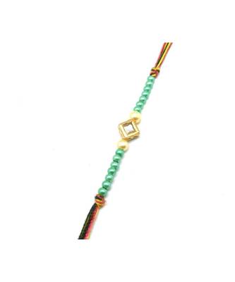 Multicolor Jewellery Designer Fancy Stylish Beautiful Rakhi For Brother 1