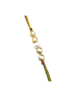 Multicolor Jewellery Designer Fancy Stylish Beautiful Rakhi For Brother 1