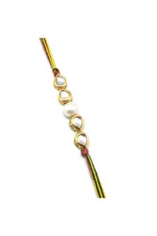 Multicolor Jewellery Designer Fancy Stylish Beautiful Rakhi For Brother