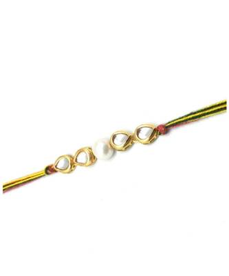 Multicolor Jewellery Designer Fancy Stylish Beautiful Rakhi For Brother 2
