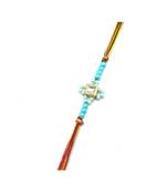 Multicolor Jewellery Designer Fancy Stylish Beautiful Rakhi For Brother