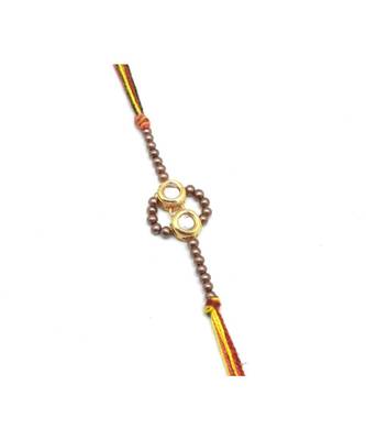 Multicolor Jewellery Designer Fancy Stylish Beautiful Rakhi For Brother 1