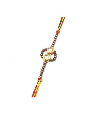 Multicolor Jewellery Designer Fancy Stylish Beautiful Rakhi For Brother 2