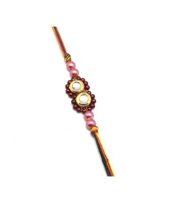 Multicolor Jewellery Designer Fancy Stylish Beautiful Rakhi For Brother 2