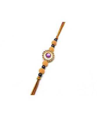 Multicolor Jewellery Designer Fancy Stylish Beautiful Rakhi For Brother 1