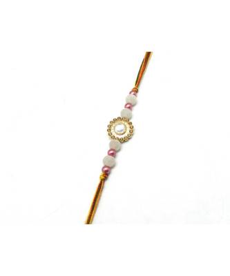 Multicolor Jewellery Designer Fancy Stylish Beautiful Rakhi For Brother 1