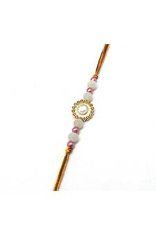Multicolor Jewellery Designer Fancy Stylish Beautiful Rakhi For Brother