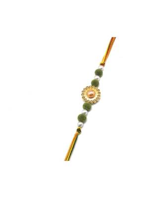 Multicolor Jewellery Designer Fancy Stylish Beautiful Rakhi For Brother 1