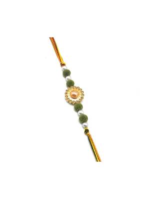Multicolor Jewellery Designer Fancy Stylish Beautiful Rakhi For Brother 2