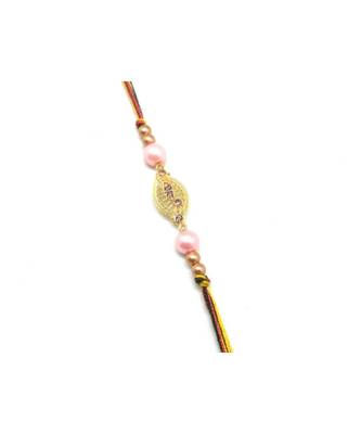 Multicolor Jewellery Designer Fancy Stylish Beautiful Rakhi For Brother 1