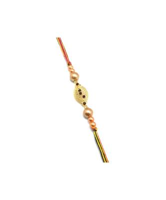 Multicolor Jewellery Designer Fancy Stylish Beautiful Rakhi For Brother 1
