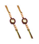 Multicolor Jewellery Designer Fancy Stylish Beautiful Combo (Set Of 2) Rakhi For Brother