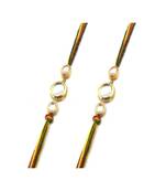 Multicolor Jewellery Designer Fancy Stylish Beautiful Combo (Set Of 2) Rakhi For Brother