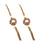 Multicolor Jewellery Designer Fancy Stylish Beautiful Combo (Set Of 2) Rakhi For Brother