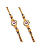 Multicolor Jewellery Designer Fancy Stylish Beautiful Combo (Set Of 2) Rakhi For Brother