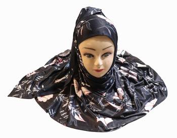 Justkartit Jersey Stretchable Material Daily Wear Printed Hijab Scarf Dupatta 2