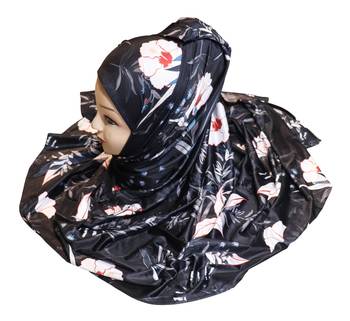 Justkartit Jersey Stretchable Material Daily Wear Printed Hijab Scarf Dupatta 3