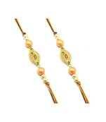 Multicolor Jewellery Designer Fancy Stylish Beautiful Combo (Set Of 2) Rakhi For Brother