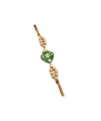 Multicolor Jewellery Designer Fancy Stylish Beautiful Rakhi For Brother 2