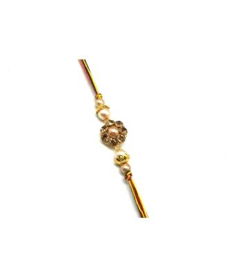 Multicolor Jewellery Designer Fancy Stylish Beautiful Rakhi For Brother 2