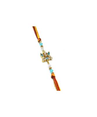 Multicolor Jewellery Designer Fancy Stylish Beautiful Rakhi For Brother 2