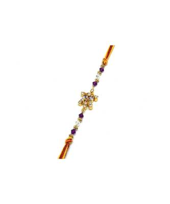 Multicolor Jewellery Designer Fancy Stylish Beautiful Rakhi For Brother 1