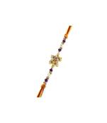 Multicolor Jewellery Designer Fancy Stylish Beautiful Rakhi For Brother
