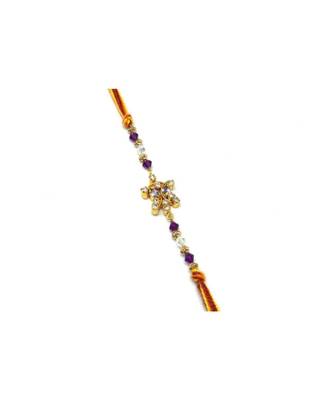 Multicolor Jewellery Designer Fancy Stylish Beautiful Rakhi For Brother 2