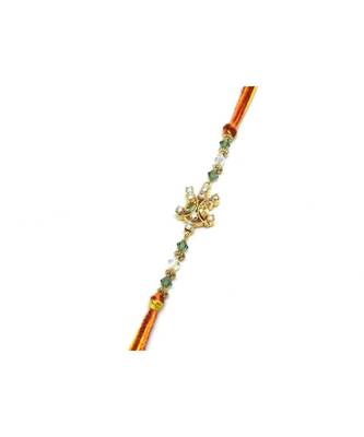 Multicolor Jewellery Designer Fancy Stylish Beautiful Rakhi For Brother 1