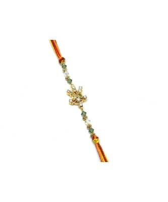 Multicolor Jewellery Designer Fancy Stylish Beautiful Rakhi For Brother 2