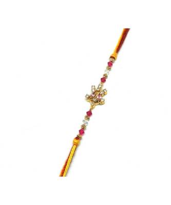 Multicolor Jewellery Designer Fancy Stylish Beautiful Rakhi For Brother 1