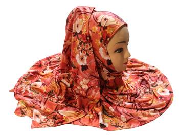 Justkartit Occasion Wear Jersey Stretchable Material Printed Hijab Scarf Dupatta 2