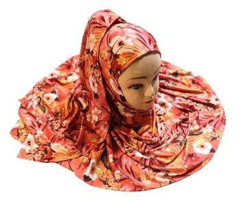Justkartit Occasion Wear Jersey Stretchable Material Printed Hijab Scarf Dupatta 4