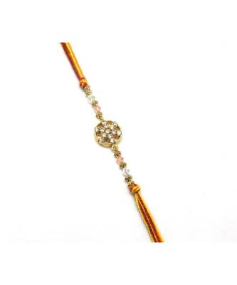 Multicolor Jewellery Designer Fancy Stylish Beautiful Rakhi For Brother 2