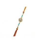 Multicolor Jewellery Designer Fancy Stylish Beautiful Rakhi For Brother