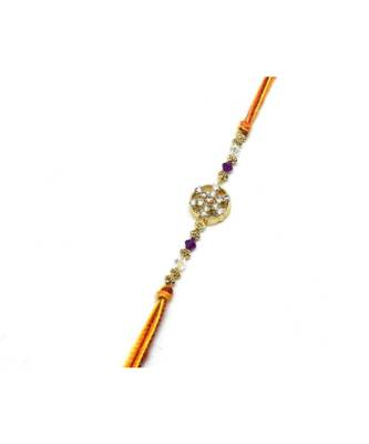 Multicolor Jewellery Designer Fancy Stylish Beautiful Rakhi For Brother 1
